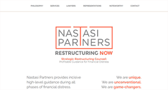 Desktop Screenshot of nastasipartners.com